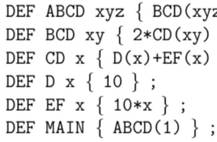 Custom JavaCC Parser and Evaluator | CS259