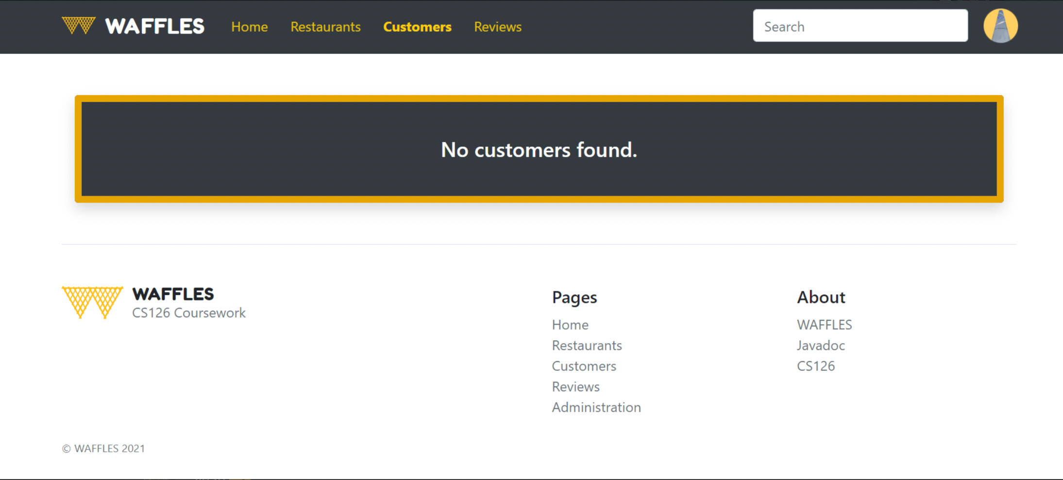 WAFFLES | CS126 | Java